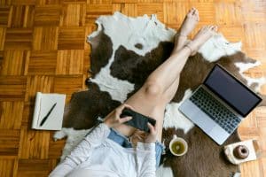 Cooling pads preventing laptop overheating
